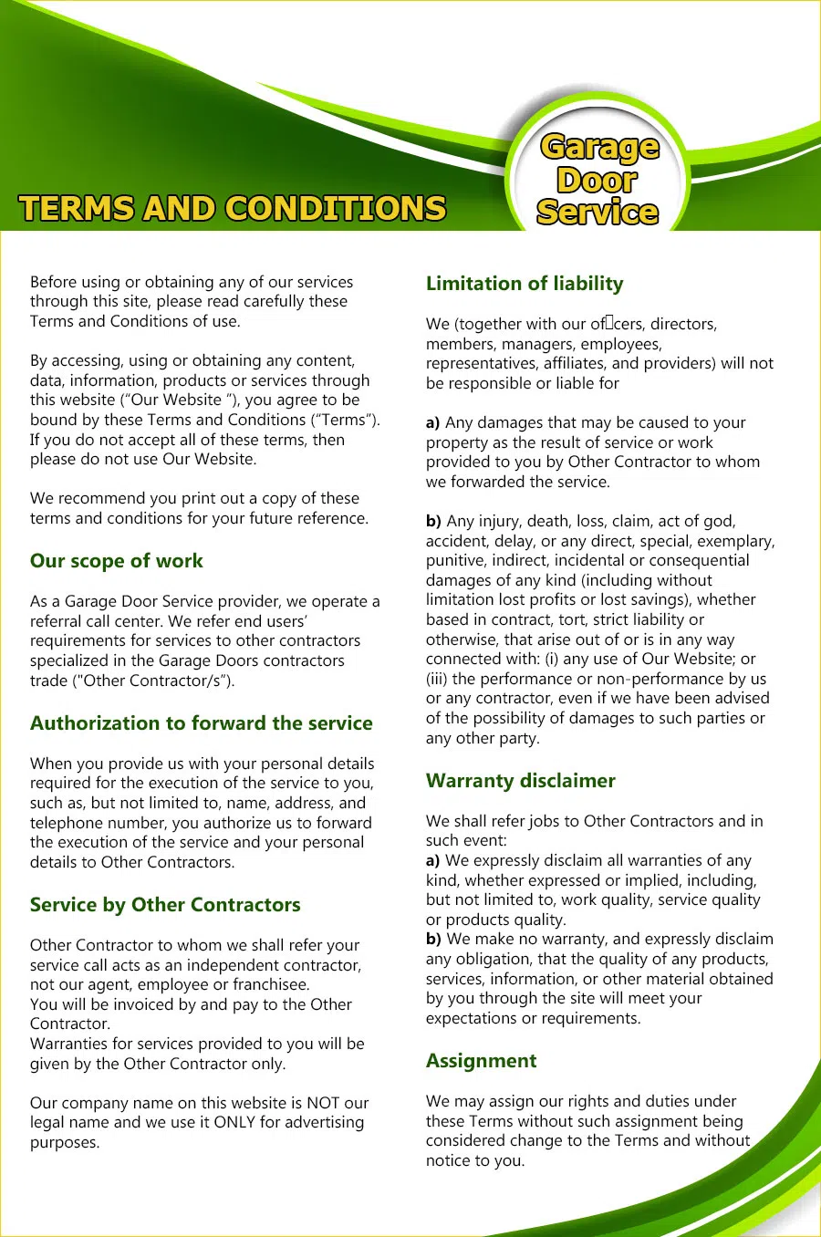 Master Garage Door Service Florence, NJ 609-459-0647